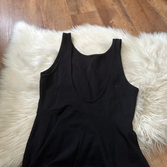 LULU’S Pish Posh Black Dress - Picture 3 of 5